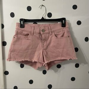 Rosy Old navy jean shorts, size 0